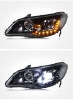 Cars for Honda CIIMO 20 12-20 15 Japanese Civic FD2 Modified LED Daytime Running Light Turn Signal Xenon Headlights - Image 3