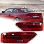 Car styling taillights assembly For Audi 2008-16 A5 Tail Lights Led Fog Lights DRL turn signal brake Light Tuning auto Accessories - Image 3