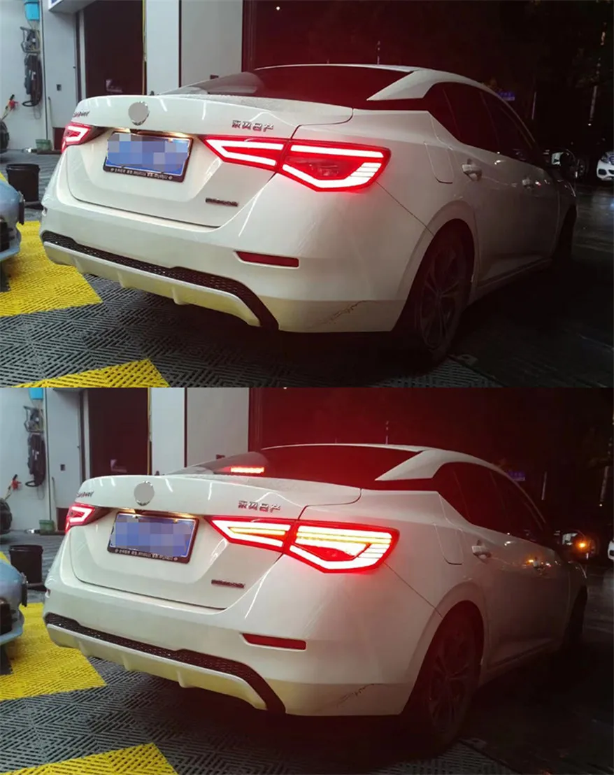 Car Tail Lights For Sylphy 20 20-2022 New Sentra Taillights Rear Lamp LED DRL Running Signal Brake Reversing Parking light