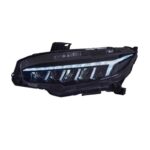 2 PCS Auto Car HeadLight Parts For Honda Civic X G10 Modified LED Lamps Headlights DRL Dual Projector Facelift - Image 3