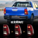 Auto Taillights for Toyota Hilux 20 15-20 21 LED DRL Tail Lamp Rear Reverse Fog Brake Turn Signal Accessories - Image 5