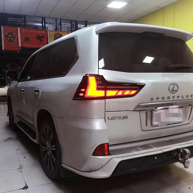 Car Lights for Lexus LX570 20 16-20 22 Animation LED Tail Lamp Rear Lamp Turn Signal Dynamic DRL Automotive Accessories