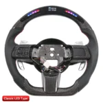 LED Performance Steering Wheels Display Compatible for Mazda RX8 II Real Carbon Fiber - Image 6
