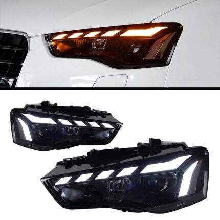 Headlight Daylight Bulbs For A5 A5L Head Lights 20 13-20 16 RS5 Style Replacement DRL Daytime lights