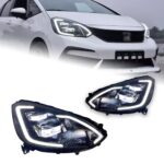 Car Headlight For Honda Jazz Fit 20 20-20 22 Headlights LED Front Light High Beam Turn Signal Lamp Assembly - Image 3
