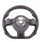 Carbon Fiber Racing Steering Wheel LED Shift Lights Display Replacement For AUDI TT TTRS R8 RS