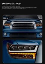 Car Headlight for Toyota Tundra 2007-2013 Front Projector Lens Head Lamp LED DRL Dynamic Light Auto Accessory - Image 5