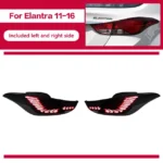 Car Taillight For Hyundai Elantra 20 11-20 16 Taillights Rear Lamp LED Turn Signal Lights Brake Reverse Accessory - Image 7