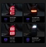 Car Tail Lights Assembly for Pajero V73 Taillight 2004-2014 V75 V77 V87 Montero LED Tail Lamp Rear Turn Signal - Image 3