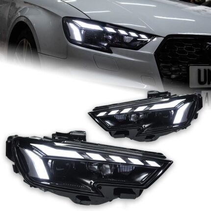 Headlight For Audi A3 8V 20 13-20 21 S3 RS3 Sedan Hatchback LED Auto Headlight Assembly Upgrade RS5 Style Design