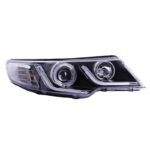Car Styling Head Lights for KIA Forte 2009-2015 Forte Coupe Headlights LED Angel Eye Daylight Lens Xenon Lamp Signal Headlamp - Image 2
