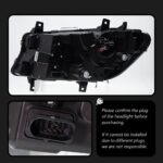 Headlights Assembly Upgrade For Benz Sprinter 20 18-2023 Angel Eye LED Headlights DRL Dymanic Turn Signal Lamp - Image 4