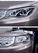 Car LED Front Headlights for CHANGAN Headlamp Assembly CS75 2014-20 17 Highlight Assisted High Beam Daytime Lights - Image 4