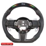 LED Performance Steering Wheels Display Compatible for Mazda RX8 II Real Carbon Fiber - Image 2