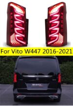 LED Taillight for Vito W447 20 16-2022 V260 Fog Brake Turn Signal Taillights Reversing Lamp