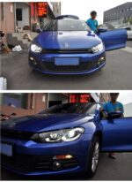 Front Headlight For VW Scirocco 20 08-20 18 Upgrade LED Far and Near Lights LED Running Headlamp Streamer Turn Signal - Image 4