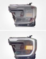For Ford Ranger T8 2023 Car LED Headlight Assembly DRL Signal Front Lamp LED Modified Bifocal Lens Head Lights - Image 3