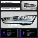 Car Lights Assembly For Audi A7 20 11-20 17 RS7 Headlights Full LED Headlight DRL With Dynamic Turning Signal Lamp - Image 5