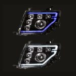 Auto Headlight For Pajero V97 Full LED Headlights 2009-20 21 V93 V95 LED Daytime Lights Dual Lens Signal Lamp - Image 4