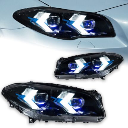 Car Lights Assembly for BMW F10 Headlights 20 10-20 17 520i 525i 530i F18 Upgrade DRL High Beam Lamp