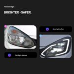 Car Headlight For Honda Jazz Fit 20 20-20 22 Headlights LED Front Light High Beam Turn Signal Lamp Assembly - Image 4