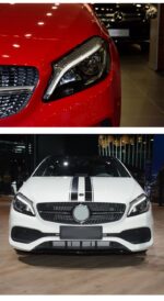Car Head Lights For Benz W176 Headlamp Replacement 20 13-20 18 A45 A180 A200 LED High Beam Driving Lights DRL Turn Signal Headlights - Image 4