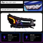 Car Styling for Toyota Hilux Headlights 2021-2023 Revo LED Headlight LED Daytime Running Lights High Low Beam Signal Lamp - Image 6