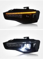 Auto LED Head Lights For AUDI A5 2013-20 16 Auto Headlight Assembly Start Head Lamp Front Xenon Headlamp - Image 4