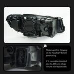 Headlight Assembly For BMW F07 5 Series GT 5GT LED Angel Eye DRL Hid Head Lamp Bi Xenon Headlights - Image 4