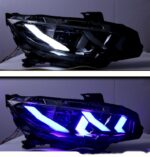 For Honda CIVIC G10 Upgrade Lamborghini Style LED Headlamp Assembly LED Daytime Running Light Streamer Turn Signal - Image 3