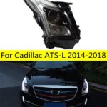 Auto Tuning Headlights For Cadillac ATS-L 20 14-20 18 Bi-Xenon Beam Fog Lights LED Turn Signal Running Lights