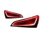 Auto Parts For Q5 Tail light 2008-20 18 Q5L Full LED Styling LED Running Lights Sequential Signal Brake Reverse Taillight - Image 2