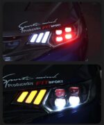 Car Headlights For Honda Fit GK5 Headlights Jazz 14-20 Mustang Styling LED Daytime Lights Dual Projector DRL Front Lamp - Image 4