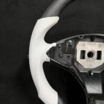 Carbon Fiber LED Driving Wheel for Tesla Model S LED Performance Steering Wheel - Image 5