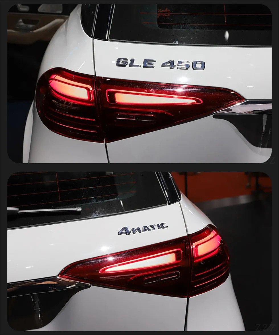 Taillights for Benz GLE W167 12V H7 20 19-2023 Rear Brake Reversing Tail Lamp DRL Dynamic Turn Signal Lights