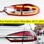 Car Tail Lights Auto Parts for Ford Fusion Mondeo 20 13-20 19 Taillights Rear Lamp LED Signal Reversing Parking Lights