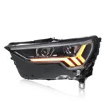 For Audi Q3 20 19-2024 Headlight Assembly Modified High-end LED Daytime Light Flowing Light Steering Dual Lens - Image 3