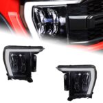 Headlight Upgrade for Ford F-150 Raptor LED Headlight 20 21-2023 Front DRL Running Light Assembly Signal Lamp