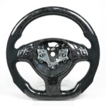 Real Carbon Fiber Customized Steering Wheel Compatible for BMW E46 3 Series 1997-2006 No Airbag - Image 2