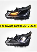 LED Headlights Light Assembly For Toyota Corolla 20 19-20 21 Modified Streaming Turn Signal Headlights