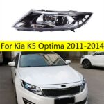 Kia K5 Optima Head Lamp 2011-2014 Car Accessory Fog Lights Day Running Light DRL H7 LED Bi Xenon Bulb Headlights