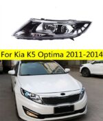 Kia K5 Optima Head Lamp 2011-2014 Car Accessory Fog Lights Day Running Light DRL H7 LED Bi Xenon Bulb Headlights