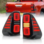 Cars For Toyota Hilux 20 15-20 21 REVO VIGO Taillight Assembly Brake Lamp Sequential Signal Parking Lights - Image 4