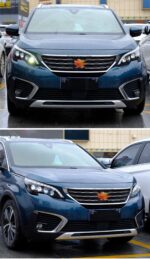LED Light Bulbs Headlights For Peugeot 4008 5008 20 17-20 21 High Beam Lights Blue DRL Turn Signal Headlight - Image 3