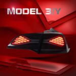 Upgrade RGB Style Rear Lights For Tesla Model3/Model Y Tail Brake Lights Turn Signal X - Men Mirage Taillight - Image 3