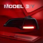 Auto Taillight For Tesla Model3 Taillight Assembly ModelY Modified OLED Pixel Running Light Flow Turn Signal Lights - Image 4