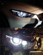 Car DRL Head Light Parts For Mazda 6 Atenza 20 13-20 16 LED Lamps High Beam Turn Signal Headlights - Image 4