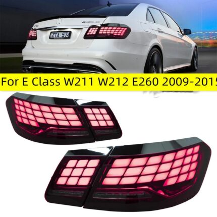 Car Tuning Taillights For Mercedes Benz E Class W211 W212 E260 20 09-20 15 Tail Lights OLED Style Dynamic Signal Light