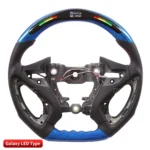 Customized Car Racing Sport Steering Wheels Fit for Hyundai Sonata Carbon Fiber Leather - Image 8