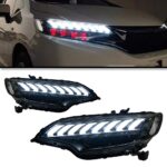 Headlight Assembly For Honda Fit Jazz Headlights 20 14-20 20 4 lens Signal Upgrade LED Daytime Running Light